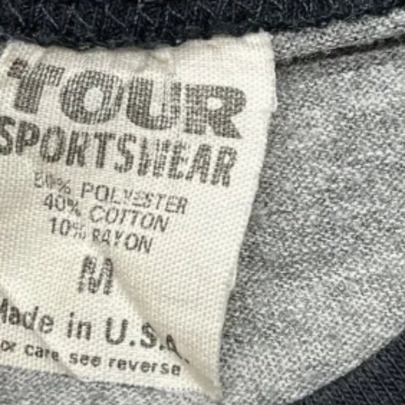 Bruce Springsteen Original 1984 Tour T-shirt Size M Vintage Born in USA Raglan - Picture 4 of 5